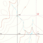 United States Geological Survey Hackberry Flat, OK (1974, 24000-Scale) digital map