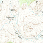 United States Geological Survey Hackberry Mountain, AZ (1967, 24000-Scale) digital map