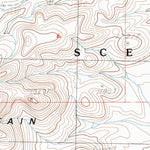United States Geological Survey Hackberry Mountain, CA (1984, 24000-Scale) digital map