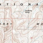 United States Geological Survey Hackberry Mountain, CA (1984, 24000-Scale) digital map
