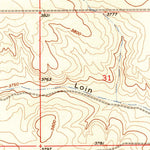 United States Geological Survey Hackberry Ranch, NM (1955, 24000-Scale) digital map