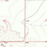United States Geological Survey Hackberry Ranch, NM (1959, 24000-Scale) digital map