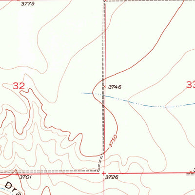 United States Geological Survey Hackberry Ranch, NM (1959, 24000-Scale) digital map