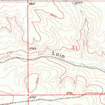 United States Geological Survey Hackberry Ranch, NM (1959, 24000-Scale) digital map