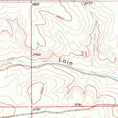 United States Geological Survey Hackberry Ranch, NM (1959, 24000-Scale) digital map