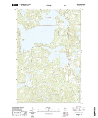 United States Geological Survey Hackensack, MN (2022, 24000-Scale) digital map