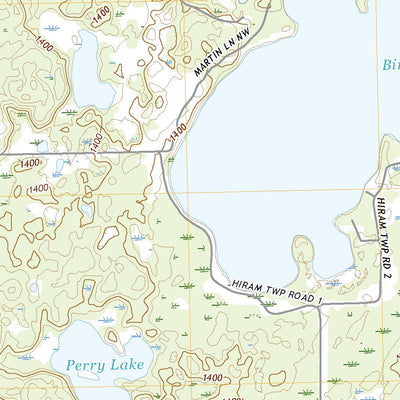 United States Geological Survey Hackensack, MN (2022, 24000-Scale) digital map