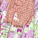 United States Geological Survey Hackensack, NJ (1955, 24000-Scale) digital map