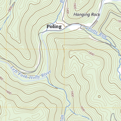 United States Geological Survey Hacker Valley, WV (2023, 24000-Scale) digital map