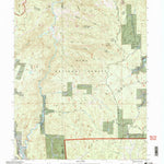 United States Geological Survey Hackett Mountain, CO (1994, 24000-Scale) digital map