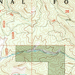 United States Geological Survey Hackett Mountain, CO (1994, 24000-Scale) digital map