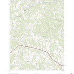 United States Geological Survey Hackett, PA (2023, 24000-Scale) digital map