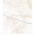 United States Geological Survey Hackett Peak, TX (2022, 24000-Scale) digital map