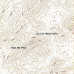 United States Geological Survey Hackett Peak, TX (2022, 24000-Scale) digital map