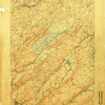 United States Geological Survey Hackettstown, NJ (1905, 62500-Scale) digital map