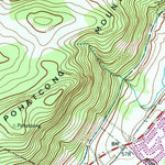 United States Geological Survey Hackettstown, NJ (1953, 24000-Scale) digital map
