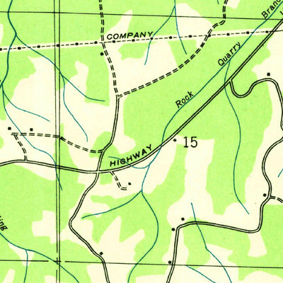 United States Geological Survey Hackleburg, AL (1936, 24000-Scale) digital map