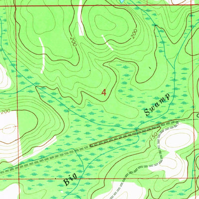 United States Geological Survey Hacoda, AL (1969, 24000-Scale) digital map