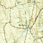 United States Geological Survey Haddam, CT (1952, 31680-Scale) digital map