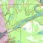 United States Geological Survey Haddens, LA-TX (1954, 24000-Scale) digital map