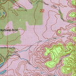 United States Geological Survey Haddens, LA-TX (1954, 24000-Scale) digital map