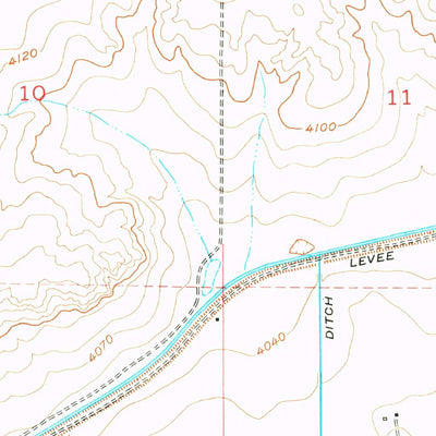 United States Geological Survey Hadley, CO (1953, 24000-Scale) digital map