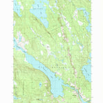 United States Geological Survey Hadley Lake, ME (1987, 24000-Scale) digital map