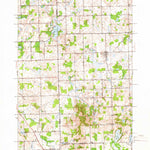 United States Geological Survey Hadley, MI (1945, 24000-Scale) digital map