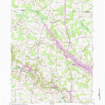 United States Geological Survey Hadley, PA (1960, 24000-Scale) digital map
