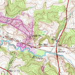 United States Geological Survey Hadley, PA (1960, 24000-Scale) digital map