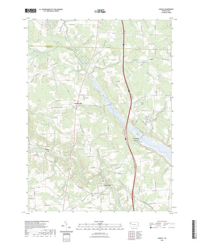 United States Geological Survey Hadley, PA (2023, 24000-Scale) digital map
