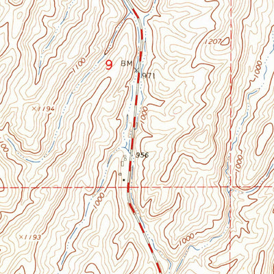 United States Geological Survey Hadley, WA (1966, 24000-Scale) digital map