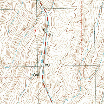 United States Geological Survey Hadley, WA (1991, 24000-Scale) digital map