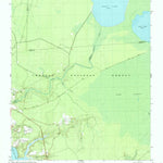 United States Geological Survey Hadnot Creek, NC (1984, 24000-Scale) digital map