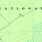 United States Geological Survey Hadnot Creek, NC (1984, 24000-Scale) digital map