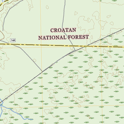 United States Geological Survey Hadnot Creek, NC (2022, 24000-Scale) digital map