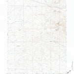 United States Geological Survey Hadsell Spring, WY (1961, 24000-Scale) digital map