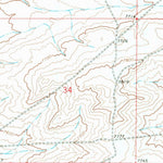 United States Geological Survey Hadsell Spring, WY (1961, 24000-Scale) digital map