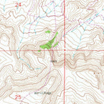 United States Geological Survey Hadsell Spring, WY (1961, 24000-Scale) digital map
