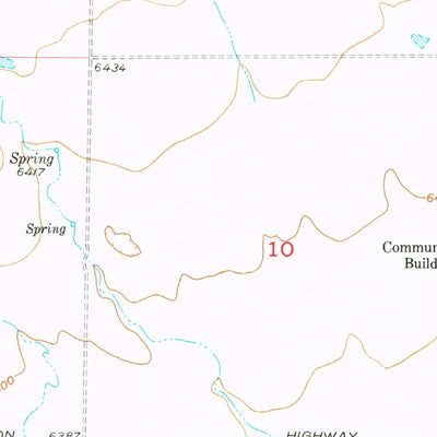 United States Geological Survey Haegler Ranch, CO (1954, 24000-Scale) digital map