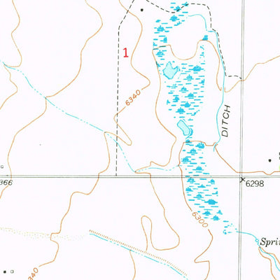 United States Geological Survey Haegler Ranch, CO (1954, 24000-Scale) digital map