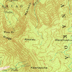 United States Geological Survey Haena, HI (1965, 24000-Scale) digital map