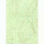 United States Geological Survey Hafey Pond, ME (1987, 24000-Scale) digital map