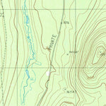 United States Geological Survey Hafey Pond, ME (1987, 24000-Scale) digital map