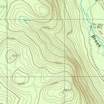 United States Geological Survey Hafey Pond, ME (1987, 24000-Scale) digital map