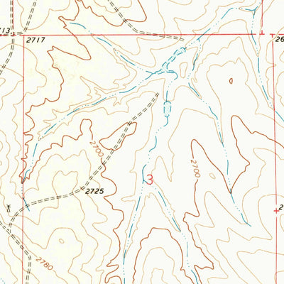 United States Geological Survey Hafla School, MT (1965, 24000-Scale) digital map