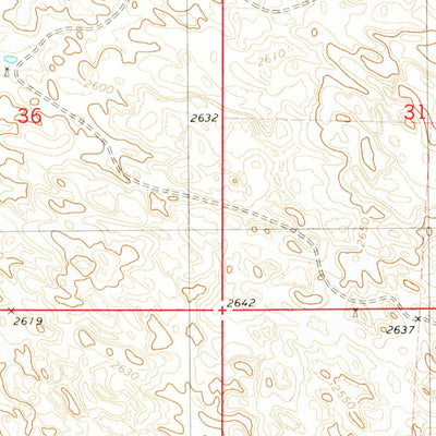 United States Geological Survey Hagan Lake, NE (1982, 24000-Scale) digital map