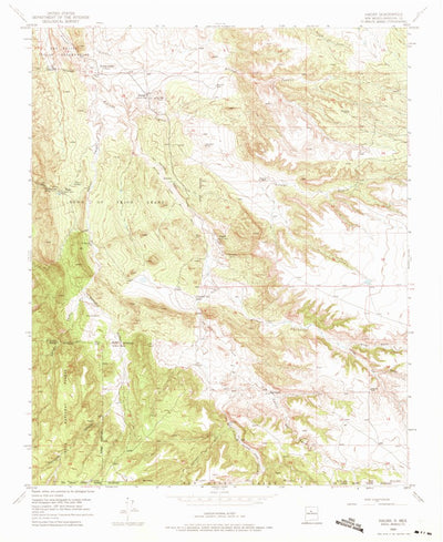 United States Geological Survey Hagan, NM (1954, 24000-Scale) digital map