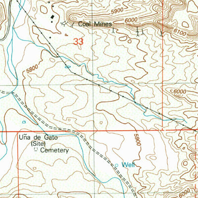 United States Geological Survey Hagan, NM (2006, 24000-Scale) digital map