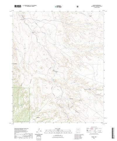 United States Geological Survey Hagan, NM (2023, 24000-Scale) digital map